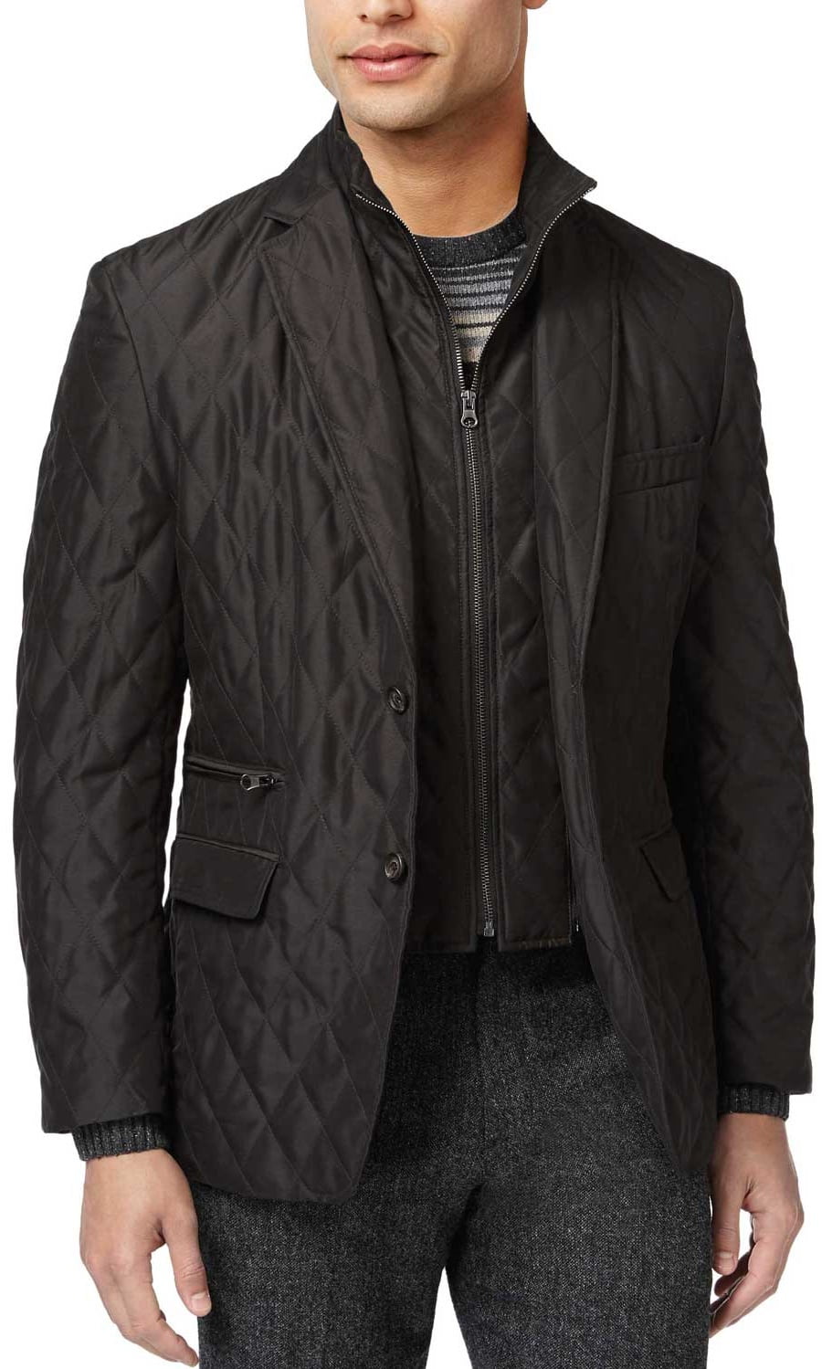 Ralph Lauren Ralph Lauren Diamond Quilted Bib Hybrid Sportcoat Blazer