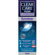 CLEAR CARE PLUS Cleaning & Disinfecting Contact Lens Solution with Case, 12 oz