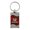 Burgundy, variant on Honda Keychain & Keyring - Black Wave