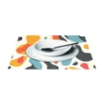 thumbnail image 3 of Teardrip Oval 12×18 inch Placemats Heat Resistant Washable Foldable Rectangular Placemats Set Decoration Indoor Outdoor for Kitchen Dining Table 1PC, 3 of 8
