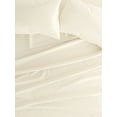 thumbnail image 4 of Queen, 4 Piece Embossed Hotel Style Bed Sheets in Ivory by Comfort Canopy, 4 of 12