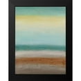 thumbnail image 2 of Vess, June Erica 15x18 Black Modern Framed Museum Art Print Titled - Seaside Serenity I, 2 of 5