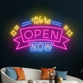 thumbnail image 4 of Handmadetneonsign We're Open Now Led Sign, We Are Open Neon Sign, Open Led Light, Custom Text Neon, 4 of 5
