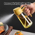 thumbnail image 4 of ZHAOCHENG Pulverizador y dispensador de aceite de vidrio 2 en 1, botella dispensadora de aceite de oliva de 470 ml para cocina, botella rociadora de aceite de grado alimenticio para cocinar, barbacoa, 4 of 5