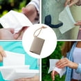 thumbnail image 6 of Clearance Under $5 Pocket Tissue Holder | Travel Tissue | Reusable Travel Tissue | Leather Tissue | Facial Paper Storage Case | Compact Travel Tissue, 6 of 7