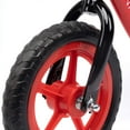 thumbnail image 2 of Linklife Kids Balance Bike for 3 Year Old, 12 Inch Toddler Bike Exercise No Pedal Training Bicycle for Kids Ages 2-5, Adjustable Seat Air Free EVA Tire, Red, 2 of 6