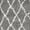 Gray, variant on Unique Loom Rabat Shag Collection Area Rug - Trellis (2' 7" x 6' 1" Runner Gray/Ivory)