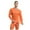 AB1229 Orange, variant on Men'S Transparent T-Shirts Solid Color Long Sleeve Crew Neck Tops Lightweight Fashion Male Festival Party Play Workout Shirts Orange Size Xl