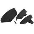 thumbnail image 1 of RC Car Bumper Set, RC Accessories Black Strong Cushioning High Strength  For LC Racing 1/10 EMB-TCH Flat Sports Cars, 1 of 8