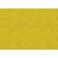 thumbnail image 1 of Ahgly Company Machine Washable Indoor Rectangle Transitional Golden Yellow Area Rugs, 6' x 9', 1 of 7