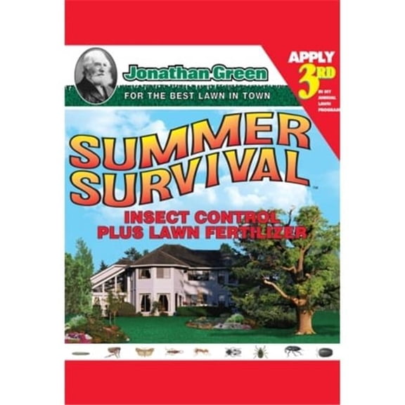 Jonathan Green  Summer Survival Insect Control Plus Lawn Fertilizer 15000 ft.