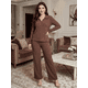 thumbnail image 2 of Conjunto de Suéter y Pantalón Acanalado Diseño Elegante y Versátil para Mujer, 2 of 5