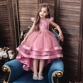 thumbnail image 2 of Vestido infantil Vestido de princesa Vestido de niña Vestido de novia Vestido de noche Vestido bordado pesado Verano, 2 of 5