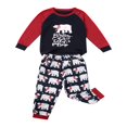 thumbnail image 3 of EIMELI Pyjamas de Noël pour la Famille Imprimé Gingerbread Man, 3 of 14