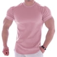 thumbnail image 2 of Camiseta de manga corta de secado rápido para hombre, deportes, correr, baloncesto, traje de entrenamiento Pompotops oipoqjl1965, 2 of 7