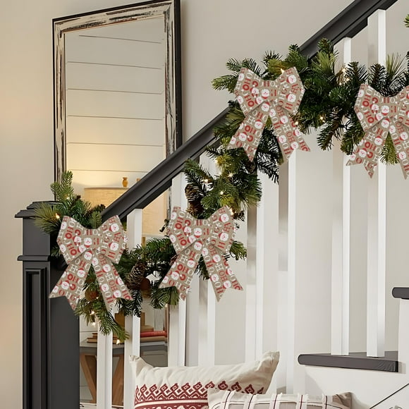 Adornos navideños, adornos navideños, regalos navideños, lazos navideños, decoración navideña, decoración para centros comerciales, lazos colgantes, lazos navideños de PVC.