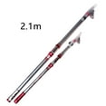 thumbnail image 1 of Portable Long Section Fishing Rods Fiberglass Angling Rod Fishing Tool for Angler's Holiday Good Gift, 1 of 9