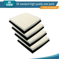 YXPCARS 4PCS Front Engine Air Filter for Subaru WRX Outback Legacy Impreza Forester Crosstrek, New Air Filter Replacement (CA12295)