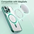 thumbnail image 5 of JETech Electroplated Case for iPhone 14 Pro 6.1-Inch, Camera Lens Full Protection, Compatible with MagSafe Wireless Charging, Shockproof Soft TPU Phone Cover (Green), 5 of 7