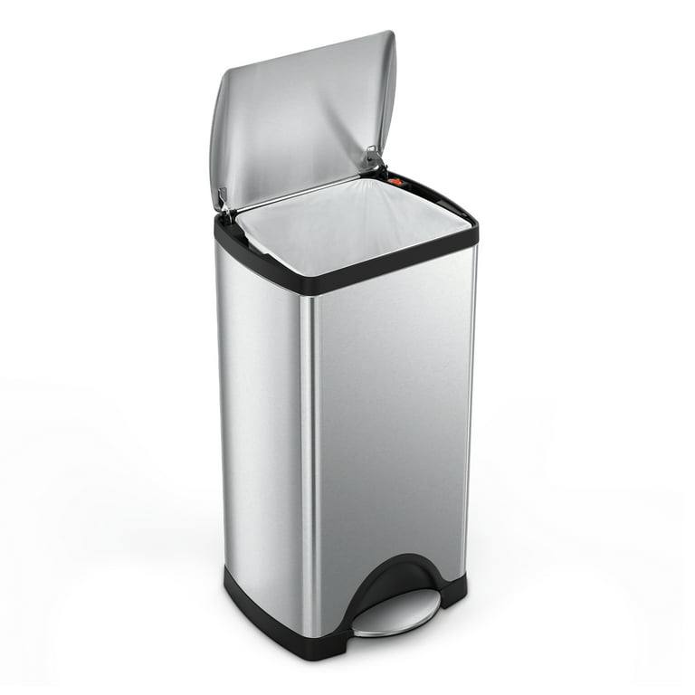30L butterfly step can - 30L / brushed
