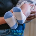 thumbnail image 2 of Carter's Child of Mine Baby Boy Ankle Socks, 6 Pack, 0-6 Months, 2 of 6