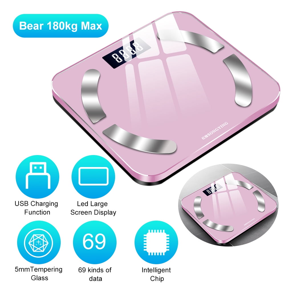 Body Fat Scales Home Use Intelligent BT Electronic Weight Scale USB