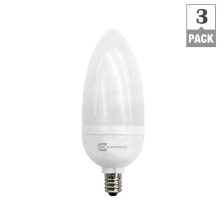 UPC 762148265375 product image for EcoSmart 40W Equivalent Soft White (2700K) B10 Candelabra CFL (3-Pack)  (Store R | upcitemdb.com