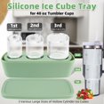 thumbnail image 3 of Ice Mold Tcamp para vaso Stanley Cup de 900 a 1200 ml, color verde, 3 of 9