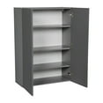 thumbnail image 2 of 24" x 42" Wall Cabinet-Double Door-with Grey Gloss door, 2 of 4