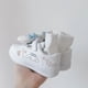 thumbnail image 4 of Zapatos de cuero azul canela perro niñas lindos zapatos blancos para niños 2025 otoño zapatillas nuevas zapatillas, 4 of 5