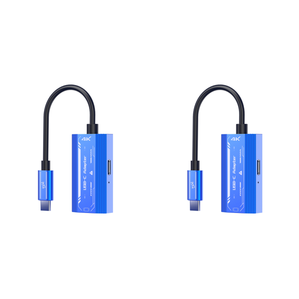 4K 60Hz PD3.0 USB C A Tipo Adaptador Cable para 15/Huawei Mate 60/Pura70
