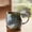 Blue, variant on Pottery Coffee Mugs Creative Shaped Ceramic Coffee Mug - Food Grade, Heat Insulated, Portable & Stylish for Home/Office/Travel