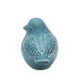 thumbnail image 3 of Sagebrook Home Ceramic 8" Bird Figurine, Teal, 3 of 5