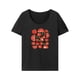 thumbnail image 3 of Camisetas para mujer, camiseta básica negra de manga corta, camiseta informal cómoda y sencilla para mujer, camisetas de verano para senderismo, viajes y Camping SG, 3 of 8