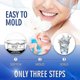 thumbnail image 5 of 8pcs Mouth Guard For Grinding Teeth, Anti Grinding Bite Guard Moldable Dental Night Guards For Clenching Teeth At Night, 2 Size, 5 of 5