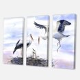 thumbnail image 3 of Designart ' Storks With Babies In The Nest ' Farmhouse Canvas Wall Art Print, 3 of 3