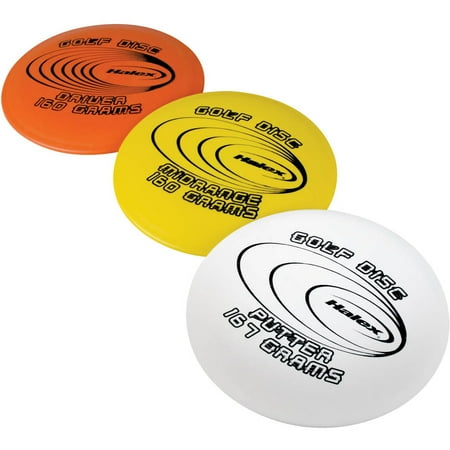 Halex 3-Pack Disc Golf Set (Best Disk Golf Discs)