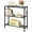 Black, variant on Industrial Console Table, 3 Tier Entryway Table, Metal Frame, Sofa Table with Shelf, Hallway Table, Entrance Table for Entryway, Living Room, Foyer, Hallway