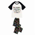 thumbnail image 5 of LuLiaMenton Matching Couples Christmas Pajamas Favorite Light Jesus Short Sleeve Long Pants Set, 5 of 5