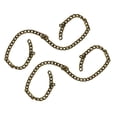 thumbnail image 2 of Cadena de bordillo de 10 metros, cadena de bordillo decorativa elegante y resistente de hierro DIY para accesorios de bolsos de joyería, 2 of 8