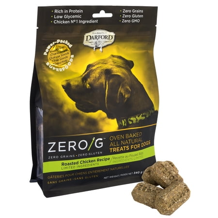 UPC: 0064863034206 | Darford Zero/G Oven-Baked Dog Treats  Roasted Chicken  12 oz.