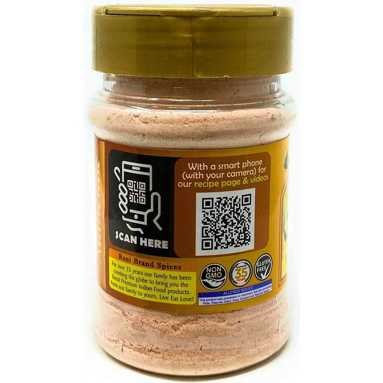 Rani Black Salt Powder Kala Namak Mineral 5oz 142g PET Jar ~ Unrefined,  Pure and Natural | Vegan | Gluten Friendly | NON-GMO | Kosher | Indian  Origin