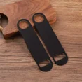 thumbnail image 6 of 2 Pack Speed Beer Bottle Opener For Bartenders Party Flat Stainless Black Coated, 6 of 6