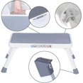 thumbnail image 2 of Taburete de un solo peldaño Escalera plegable para caravana, autocaravana, oficina o autocaravana Carga hasta 150 kg Antideslizante portátil, 2 of 5