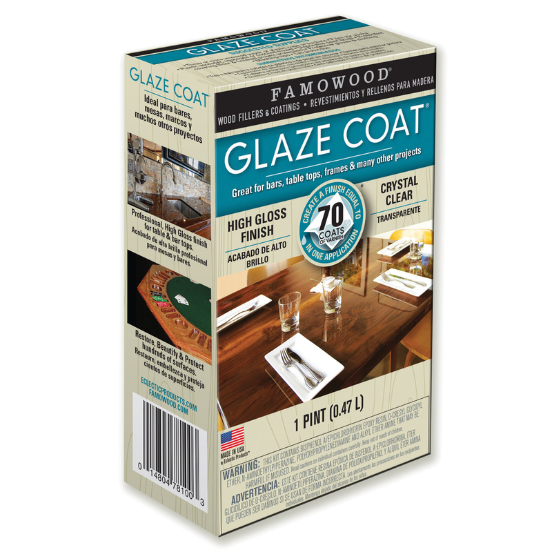 Glaze Coat Famowood HighGloss Clear Glaze 1 pt.