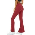 thumbnail image 2 of MKLEKYY Pantalones deportivos para mujer, mallas deportivas para entrenamiento, fitness, correr, yoga, pantalones atléticos, 2 of 2