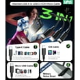 thumbnail image 2 of Portable Charger Power Bank - 60,000mAh Battery Pack, 22.5W Fast Charging Phone Attached USB-C/iOS/Micro-USB Cable, Powerbank for iPhone 17 16 15 14 13 , Travel Camping Essentials, 2 of 5