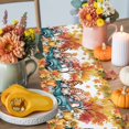 thumbnail image 4 of Thanksgiving Gnome Table Runner, Autumn Thanksgiving Kitchen Dining Table Decoration for Home Party Decor 13x108 Inches, 4 of 9