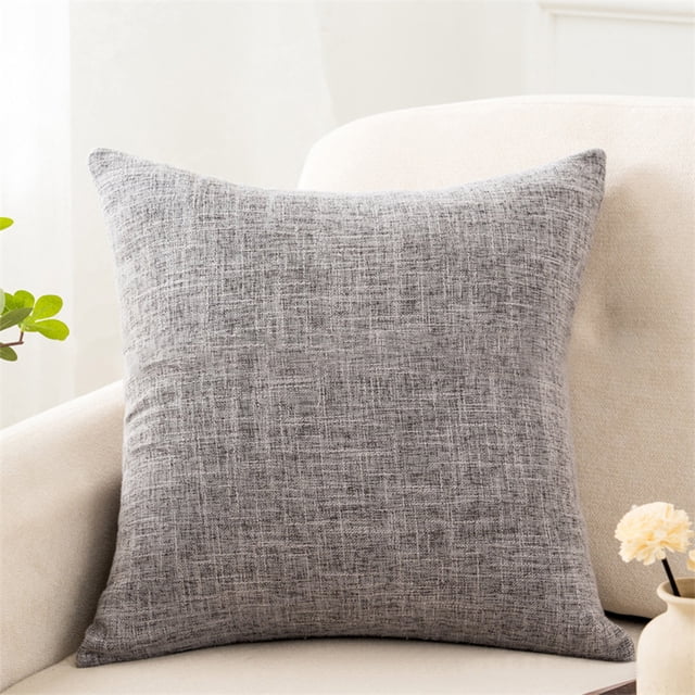 Funda de Cojín para Sofá, Elegante Manta de Verano, Suave Tejido de Poliéster, Cojín Decorativo para Sala de Estar, Dormitorio, Exterior, Acogedora Decoración Del Hogar, 15,75 X 15,75 Pulgadas, Crema