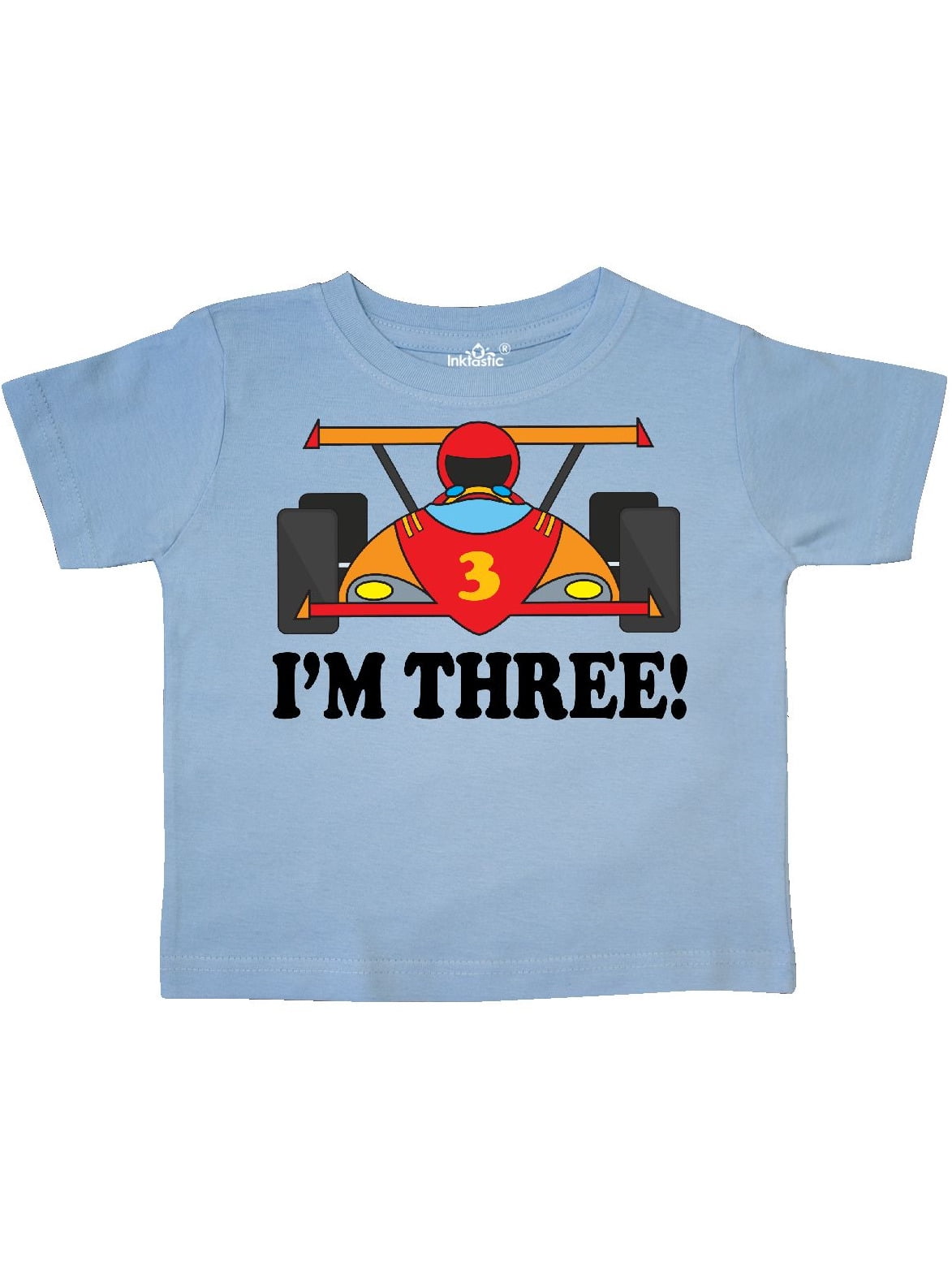 Race Car 3rd Birthday Toddler TShirt